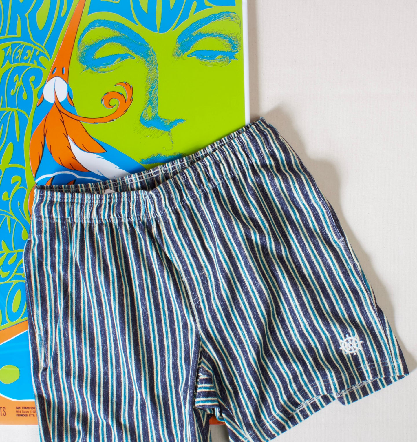 The Lagoon Line Terry Shorts