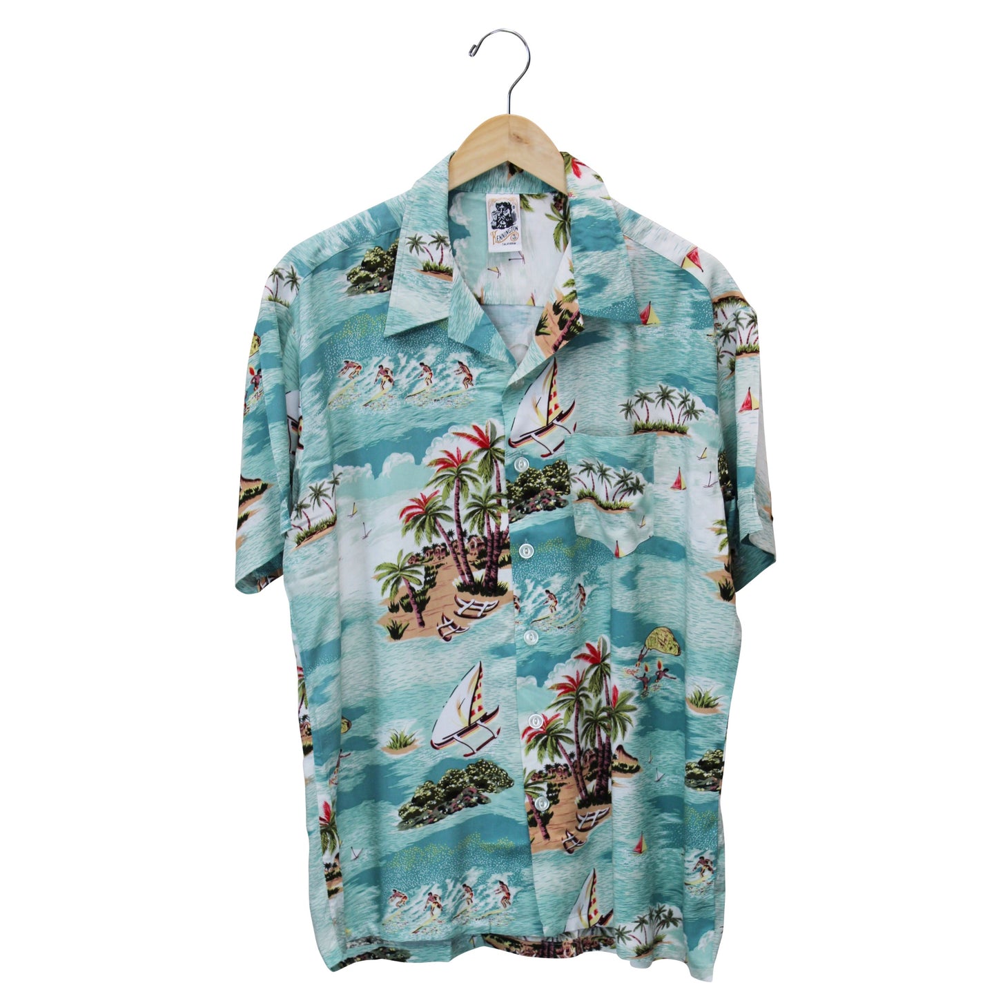 ON A WAVE HAWAIIAN SHIRT